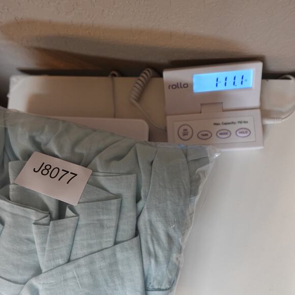 Anthropologie Dress Womens Small Somerset Maxi Linen Blend Light Sky Blue Tiered - Picture 10 of 10